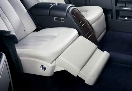 our enhanced rear seating includes adjustable
