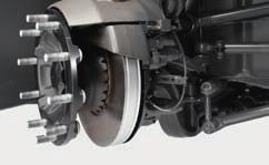 Front suspension B7R The well-proven rigid front suspension offers excellent comfort and handling,
