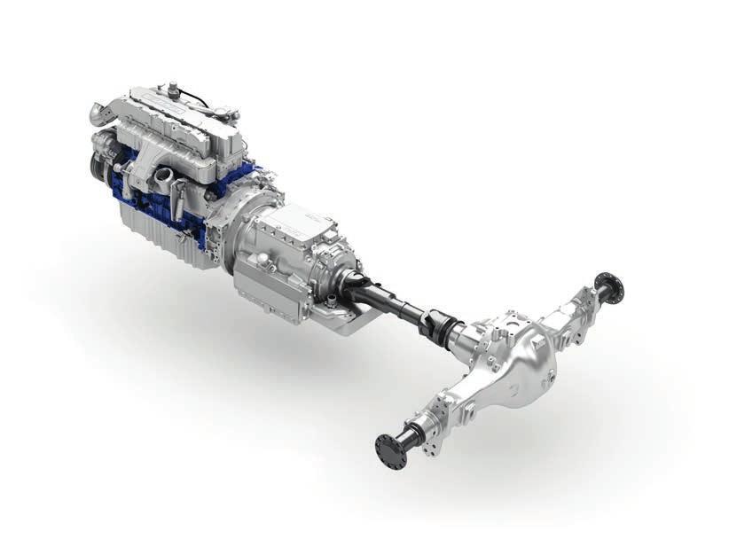 Trouble-free maintenance Every Volvo chassis is designed for long service intervals and swift and simple maintenance.