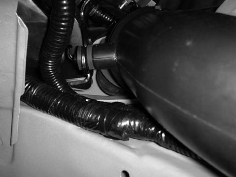 Pull out of grommet Twist open drain p) Pull the upper inlet