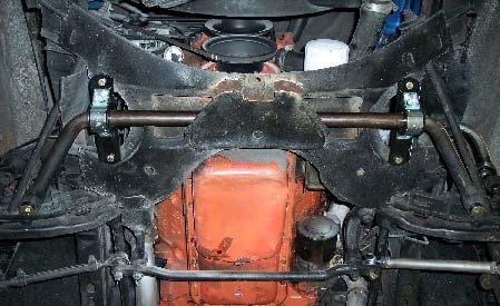 12F 13F Re-Weld Skid Plate Use a jack to push the skid plate back to it s original position.