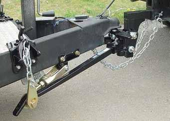 Use a good weight-carrying hitch that uniformly distributes the trailer tongue loads through the bumper and frame (through the body with Escape; bumper hitch not available with Escape, Explorer or