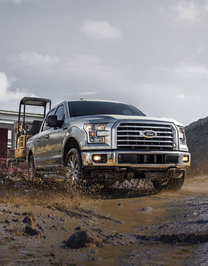F-150 Tough meets smart. Built Ford Tough is taken to a new level.