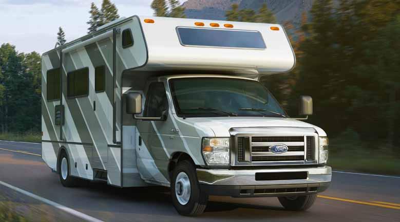 Impressive Class C Motorhome Chassis. E-Series Class C Motorhome Chassis Features Three wheelbase choices: 138/158/176-inch Up to 14,500 lbs. GVWR and 22,000 lbs. GCWR (1) Powerful 5.