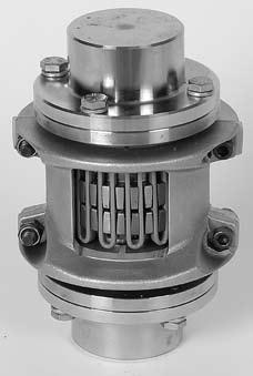 Common hubs and grids are used within a given size range for both horizontal and vertical split cover models. installation and replacement is a snap at only a fraction of the complete coupling cost.