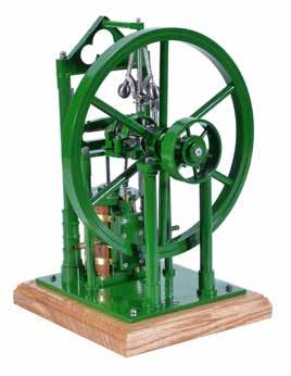 98 A well-engineered 1 inch scale freelance model of a Scotch crank live steam engine, built by Mr D.