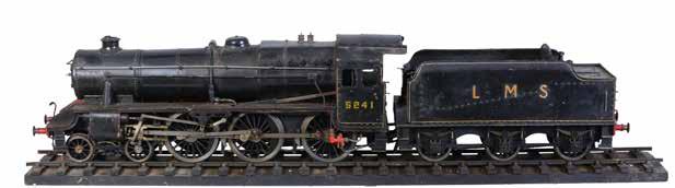 A six wheel tender having fitted hand feed water pump, steps, hand rails and couplings. The model is finished in LMS black lined livery with detailed rivet-work, steps, hand-rails and coupling.