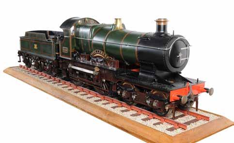 42 A fine exhibition quality 7 ¼ inch gauge model of the Great Western Railway Class 3700 4-4-0 tender locomotive No.