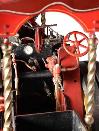 54 An exhibition standard and award winning 2 inch scale model of a Fowler live steam Showmans engine Princess, built by the award winning late Mr Alec Hadfield of Sidmouth from Plastow castings and