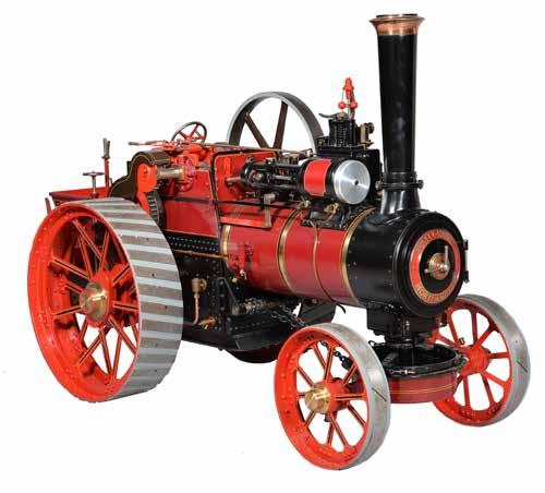 56 A finely engineered 3 inch scale model of an Allchin Agricultural Traction Engine Royal Chester, built by the late Mr Patrick Avery of Ashbourne, Derbyshire being a scaled up version of the famous