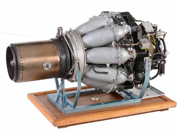67 A Gold Medal winning exhibition ⅕ inch scale model of the 1950 s Rolls Royce Derwent Mark 9 Turbojet Aero Engine, with a single stage centrifugal compressor built by Mr John Heeley of Huddersfield