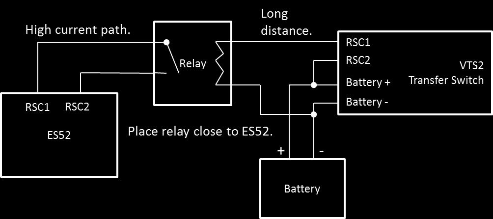 If necessary use an external normally open relay to limit the current to the remote device.
