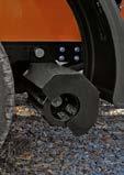 tools (flails) quick-changing system for grinding basket minimized dust and noise emissions in