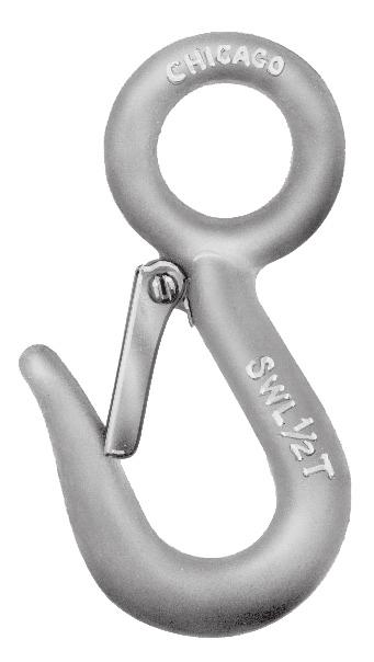 370 23730 7 23830 4 3/4" 16200 7/8" 5-1/4" 15/16" 8" 3/4" 4-19/32" 604 23735 2 23835 9 DROP FORGED SAFETY SNAP HOOKS Hooks are drop forged steel and heat treated.