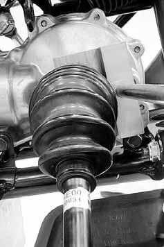 FRONT DRIVE SHAFT REOMVAL/INSPECTION/ INSTALLATION REMOVAL Remove the steering knuckle (refer to the STEERING