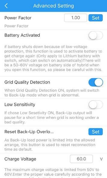 Battery Activated: Used when lithium battery switch off because of low voltage. But for some battery like LG, should switch on battery switch manually first.