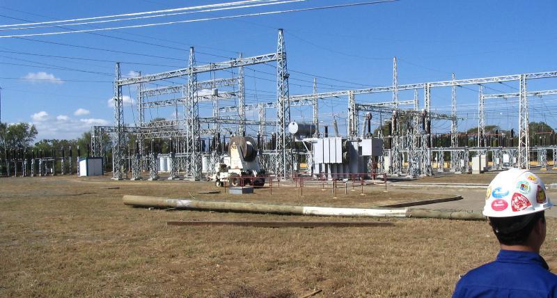 The 138 kv yard was searched for the source