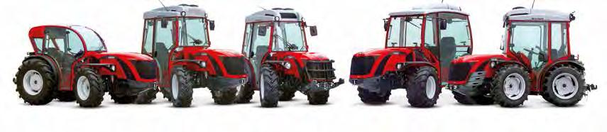 ERGIT 100: A NEW TRACTOR CONCEPT Antonio Carraro SPA produces specialized tractors for professionals wishing to experience the emotion