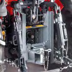 SLIDER HOOK Integrated into the rear lift, it gives the
