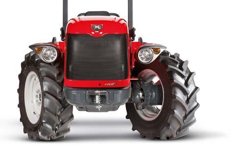 AC TRACTOR TRADITIONAL TRACTOR STEERING: precise and tight AGILITY
