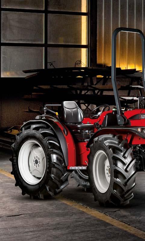 The Ergit 100 series is a new tractor concept.