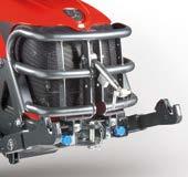 FRONT BALLAST Perfectly integrated into the bodywork of the