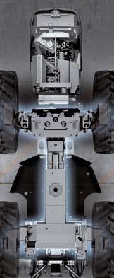The ACTIO chassis requires a projecting engine configuration in order to assure a