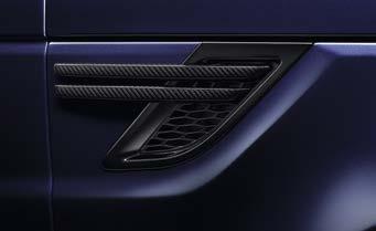 Carbon Fibre Front Grille Surround Premium exterior styling upgrade to highlight the dynamic