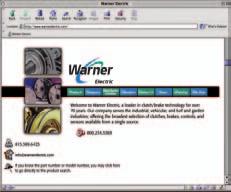 Within the Warner Electric Interactive ecatalog, you can start your search for basic components, such as clutches or brakes, and then quickly refine your search from