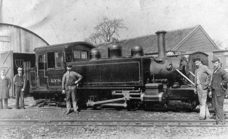 4.1. Independent Period (up to 1923) Locomotives As delivered, Lyn was painted in very dark olive green, lined yellow, with the name painted (in yellow?) on the cabsides.