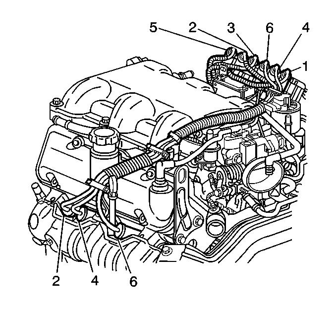 3. Remove the accelerator cable from the throttle body lever. 4. Remove the accelerator cable from the accelerator cable bracket. 5. Remove the nut and the bolts from the accelerator cable bracket. 6.