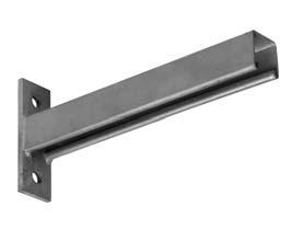 Channels and channel brackets TS0 Cantilever arms, universal Back plate