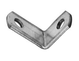 Brackets WCL L-fastener Surface finish: Electro zinc plated.