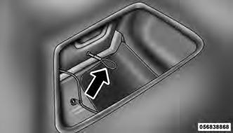 Only the correct size nozzle opens the latches allowing the flapper door to open. 5. Fill the vehicle with fuel when the fuel nozzle clicks or shuts off the fuel tank is full. 6.