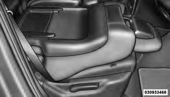 Front Passenger Seat Fold-Flat Feature If Equipped To fold the seatback to the flat load-floor position, lift the recline lever and push the seatback forward.