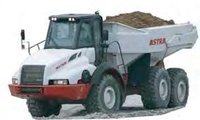 Articulated Dumper ADT 40D Features and equipment subject