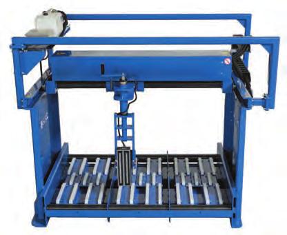 Compact design for areas with limited space Rack and pinion bed leveling ensures compartments remain level during battery transfer Large 6 (152 mm) phenolic casters protect floors and provide low