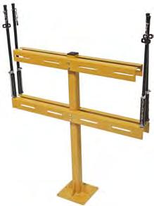 Heavy-duty construction for added reliability Stand anchors securely to the floor