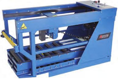 4 (61 mm) diameter rollers standard Ten compartment rollers allow for better wear and load distribution Hydraulic-powered push-pull extraction Enclosed dashboard sides for added protection against