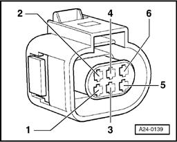 Page 25 of 51 24-132 Checking wire connections - Pull connector -2- off throttle valve control module.