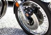 On the test ride, check that both brakes work efficiently, and don t feel spongy or have excessive travel.