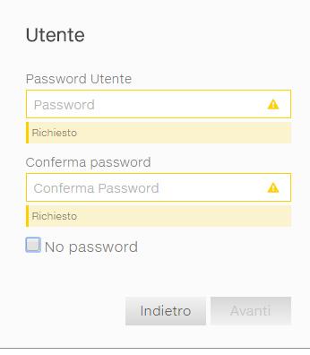 If the system is connected to the internet, the Longitude and Latitude fields are filled in automatically. Check that they are correct Administrator password.