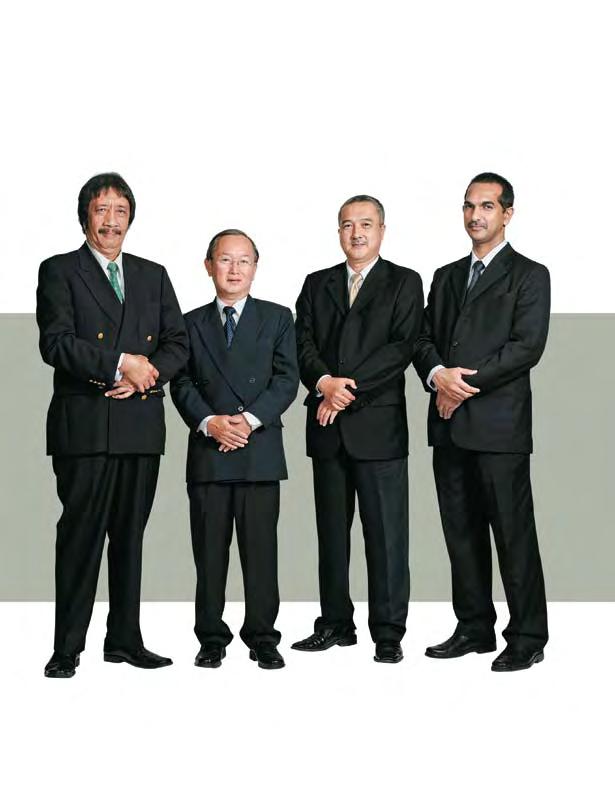 1. YB Senator Datuk Haji Roslan Bin Awang Chik Chairman Pengerusi 2. Dato Haji Adzlan Bin Mohd Dagang 3. Dato Haji Abdul Razak Bin Ismail 4.