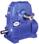 Worm Gear Units n Power: Up to 115 kw n Ratios: 5:1 to 70:1 single reduction; 75:1
