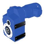 5,600:1 in combined form > S Series Helical Worm Gear Unit n Power: Up to 45 kw n Ratios: