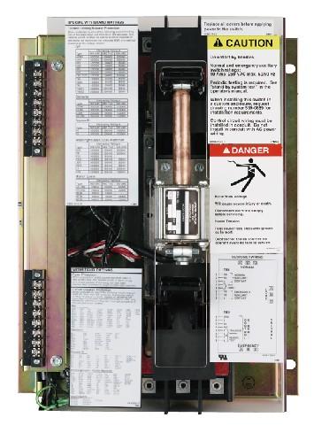 Transfer switch mechanism A bi-directional linear motor actuator powers OTPC Transfer Switches.