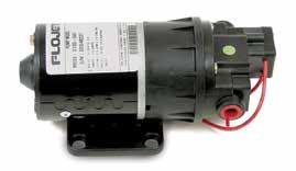 AG SPRAY ACCESSORIES Flojet Diaphragm Pump Built-in pressure switch automatically starts and stops pump instantaneously.