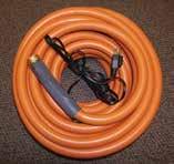 HOSE & HOSE REELS Cold Weather Garden Hose Ideal for outdoor contractors Thermostatically controlled heating element is activated at +/- 35 F temperature and turned off at +/- 40 F ambient
