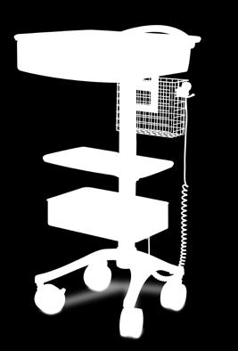 Available in 2 widths: 22 or 25 Available in 3 heights: 31 35 40 the fixedheight cart is fully customizable and comes standard with a weighted metal base, 4 casters, a column and a wood shelf.
