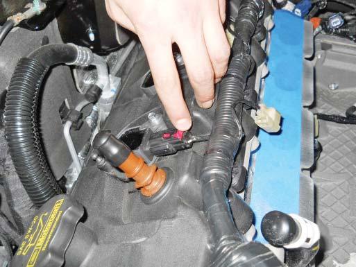 Install the ignition coil on plugs in their